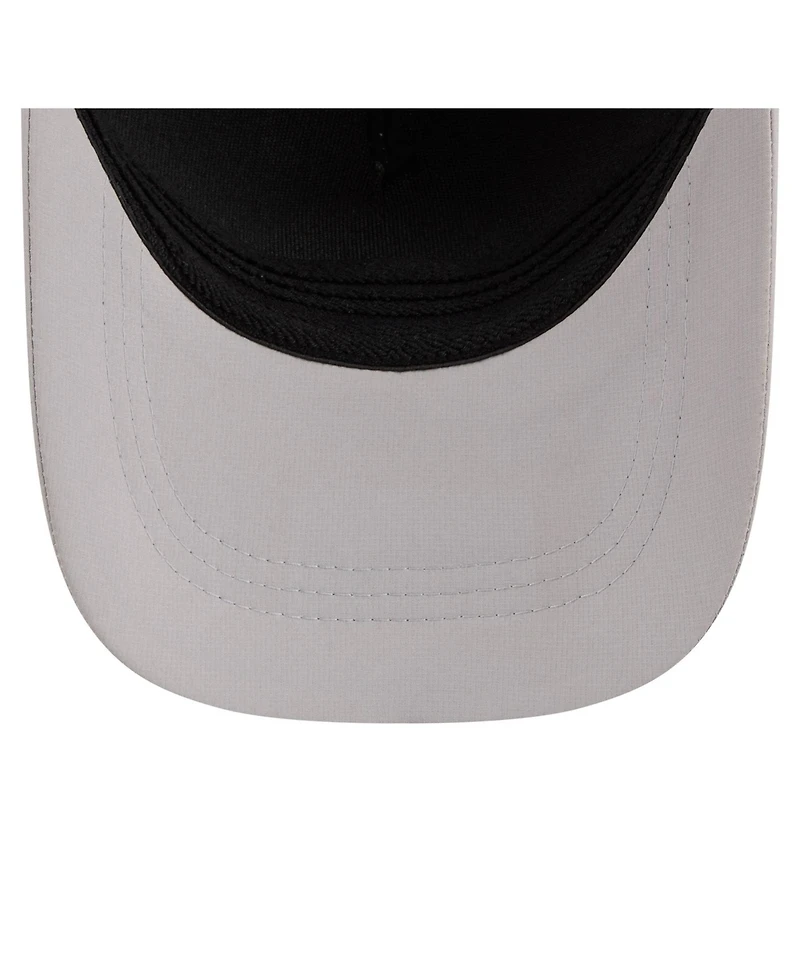 New Era Men's Gray San Diego Padres Patch 39THIRTY A-Frame M-Crown Perforated Flex Hat