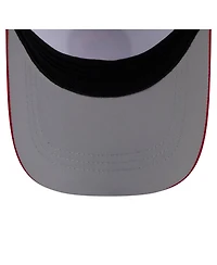 New Era Men's White/Red Kansas City Chiefs Patch 39THIRTY A-Frame M-Crown Perforated Flex Hat