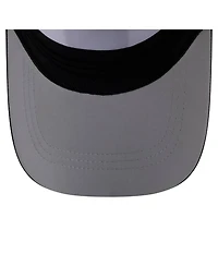 New Era Men's White/Black Baltimore Ravens Patch 39THIRTY A-Frame M-Crown Perforated Flex Hat