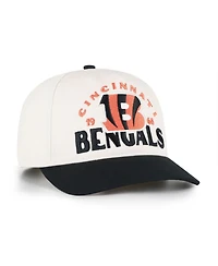 47 Brand Men's Natural Cincinnati Bengals Arcitext Hitch Adjustable Hat