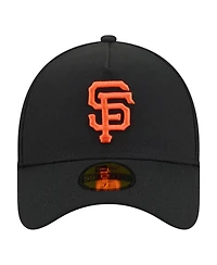 New Era Men's Black San Francisco Giants A-Frame 59FORTY Fitted Hat
