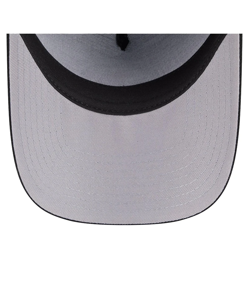 New Era Men's Black Pittsburgh Steelers A-Frame 59FORTY Fitted Hat
