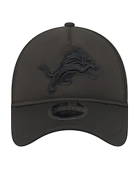 New Era Men's Black Detroit Lions Apex 9FORTY Adjustable Hat