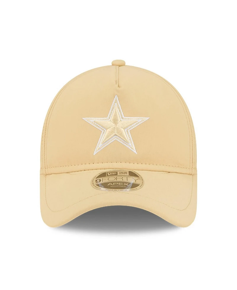 New Era Men's Tan Dallas Cowboys Apex 9FORTY Adjustable Hat