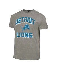 Champion Men's Heather Charcoal Detroit Lions Ultimate Tri-Blend T-Shirt