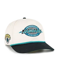 '47 Brand Men's Natural Jacksonville Jaguars Frame Out Two Tone Hitch Adjustable Hat