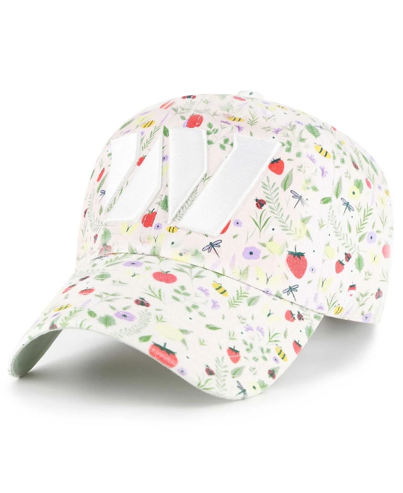 '47 Brand Women's Light Pink Washington Commanders Posey Clean Up Adjustable Hat