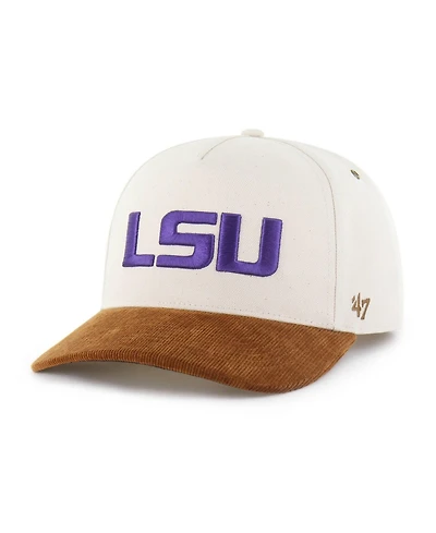 Carhartt x '47 Brand Men's Natural/Brown Lsu Tigers Undyed Relaxed Hitch Adjustable Hat