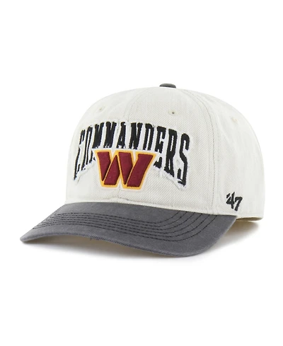 47 Brand Men's Natural Washington Commanders Groton Franchise Fitted Hat