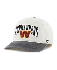 47 Brand Men's Natural Washington Commanders Groton Franchise Fitted Hat