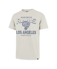 47 Brand Men's Natural Los Angeles Rams Head On Scrum T-Shirt