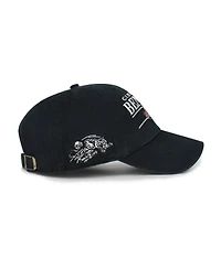 '47 Brand Men's Black Cincinnati Bengals Throwback Graphic Clean Up Adjustable Hat