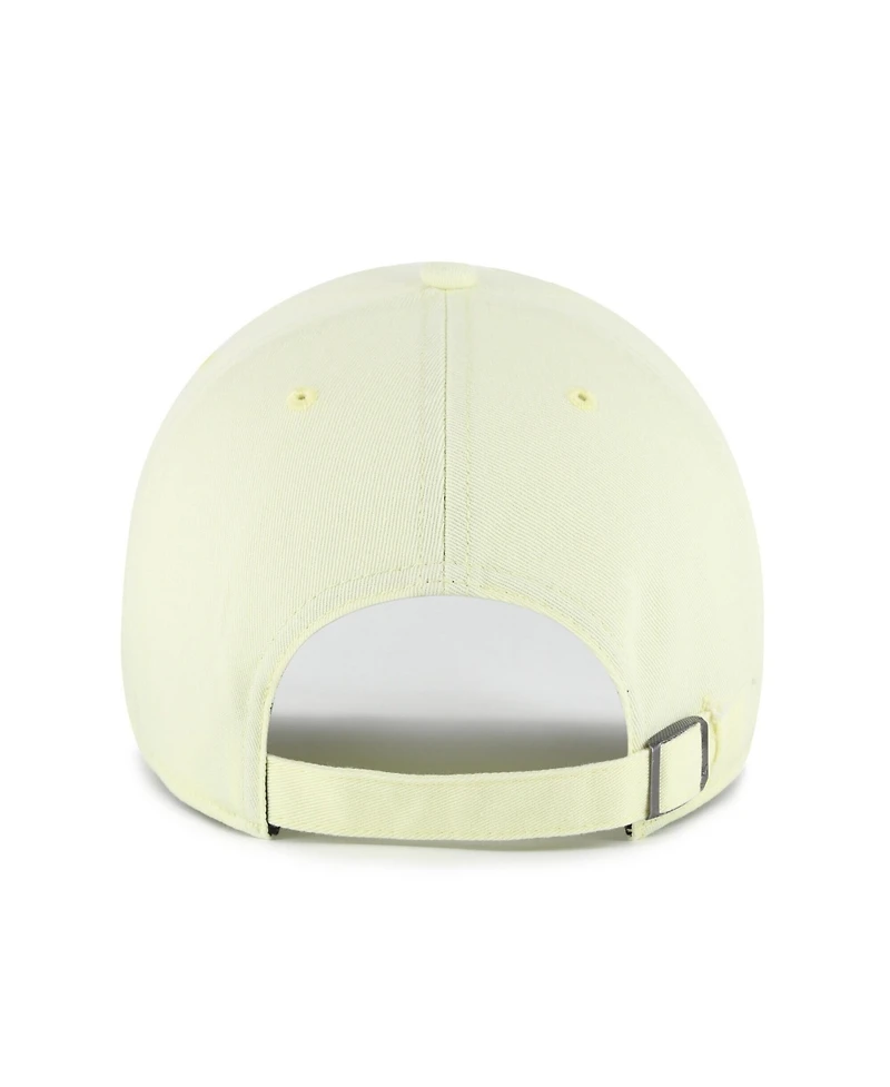 '47 Brand Men's and Women's Yellow San Diego Padres Pastel Clean Up Adjustable Hat