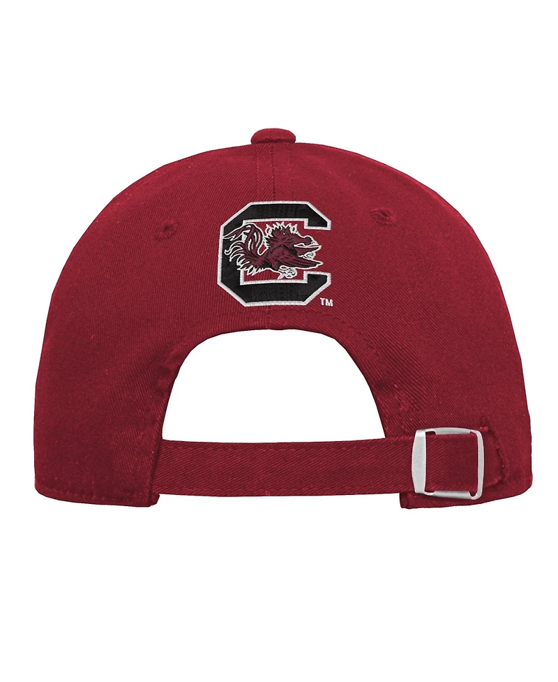 Outerstuff Big Boys and Girls Garnet/Black South Carolina Gamecocks Dad Unstructured Adjustable Hat