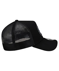 New Era Men's Black Pittsburgh Steelers City Script 9FORTY A-Frame Adjustable Hat