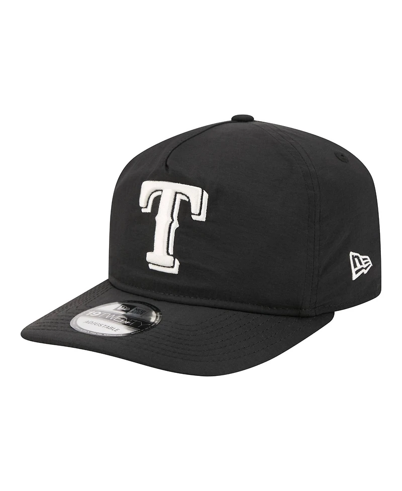 New Era Men's Black Texas Rangers Everyday 19TWENTY Adjustable Hat