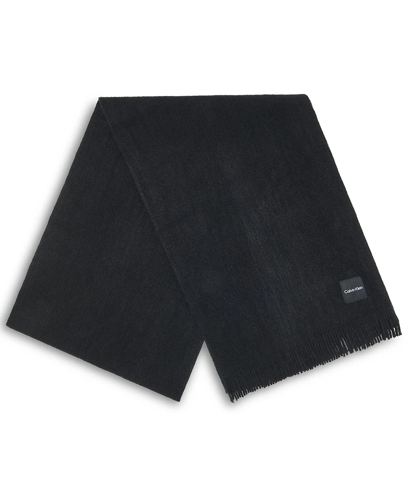 Calvin Klein Women's Super Soft Fringe Detailing Scarf
