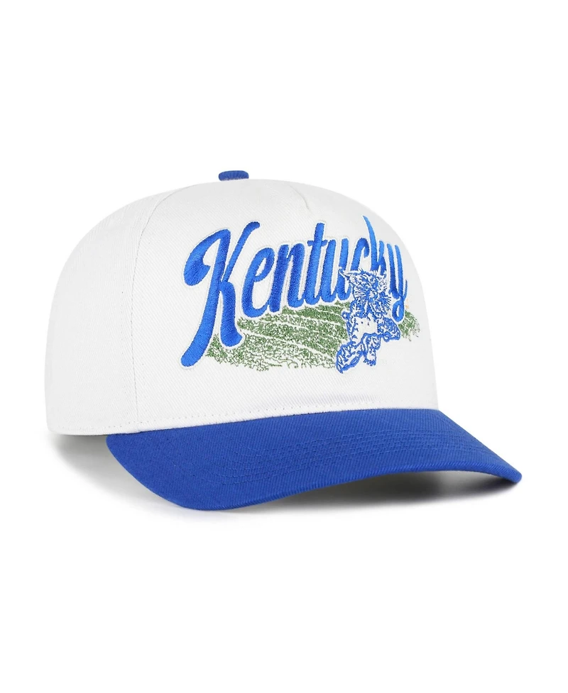 47 Brand Men's and Women's Natural Kentucky Wildcats Saturday Capsule Enfield Hitch Adjustable Hat