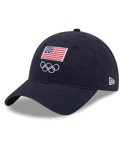 New Era Men's Navy Team Usa Pictogram 9TWENTY Adjustable Hat