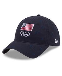 New Era Men's Navy Team Usa Pictogram 9TWENTY Adjustable Hat