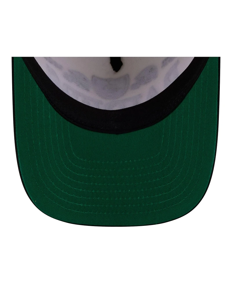 New Era Men's Cream/Black Las Vegas Raiders A-Frame 9FIFTY Snapback Hat