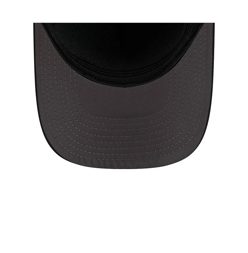 New Era Men's Black Texas Rangers Camo 39THIRTY A-Frame Flex Hat