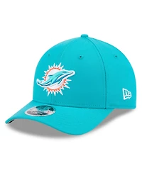 New Era Men's Aqua Miami Dolphins Spain Side Patch 9FORTY M-Crown Adjustable Hat