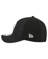 New Era Men's Black Pittsburgh Steelers Floral 9FORTY M-Crown Trucker Adjustable Hat