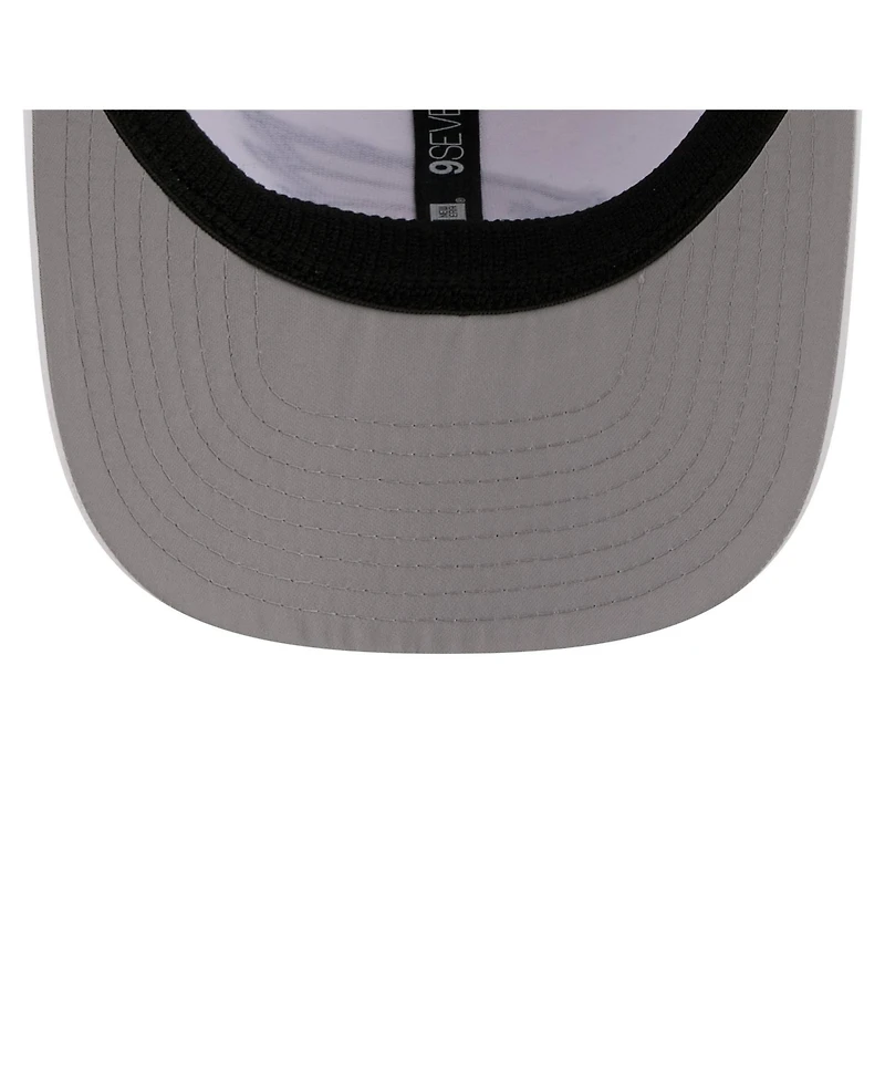 New Era Men's White Philadelphia Eagles Name Plate 9SEVENTY Adjustable Hat