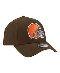 New Era Big Boys and Girls Brown Cleveland Browns 9FORTY A-Frame Adjustable Hat