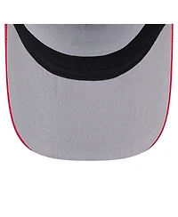 New Era Men's White/Red Kansas City Chiefs Foodie 9FIFTY A-Frame Trucker Snapback Hat