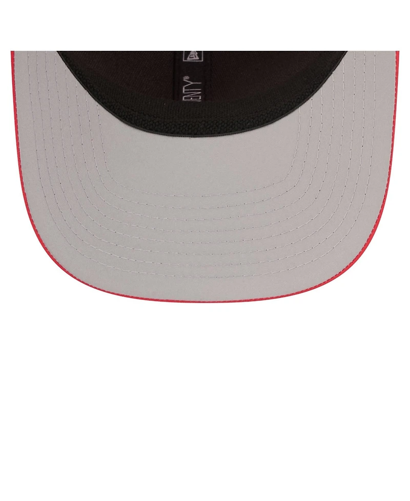 New Era Men's Red Kansas City Chiefs Micro Badge 9SEVENTY Adjustable Hat