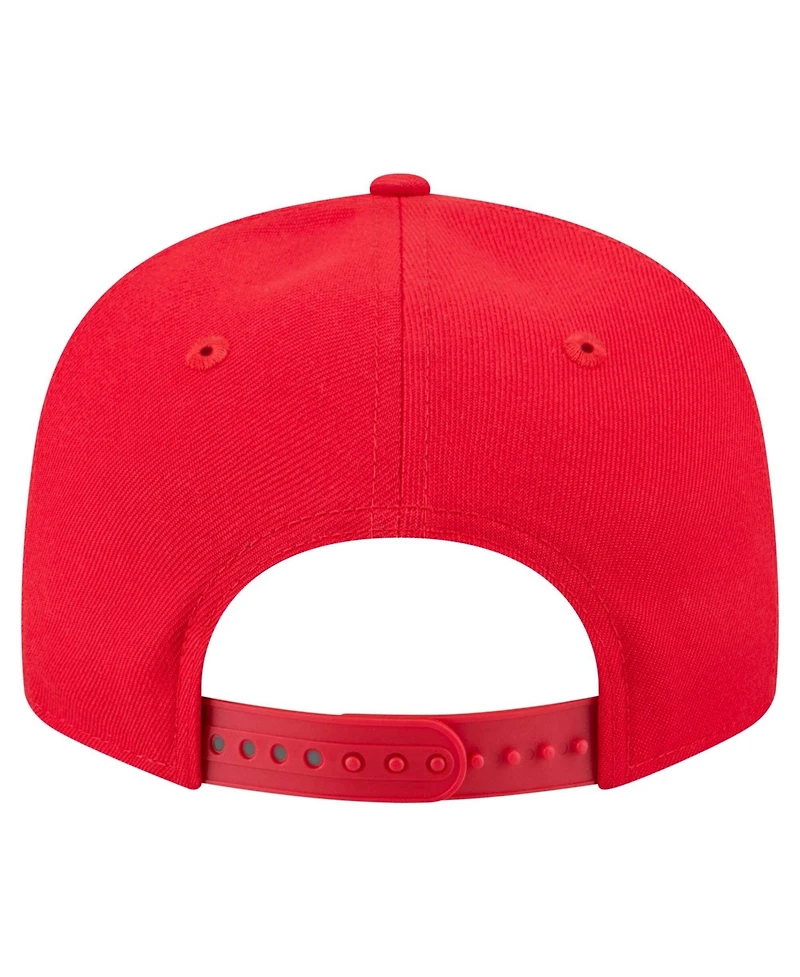 New Era Men's Red Tampa Bay Buccaneers Core Team Script 9FIFTY Snapback Hat