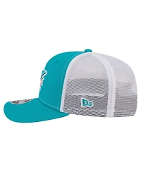 New Era Men's Aqua Miami Dolphins 9SEVENTY Trucker Adjustable Hat