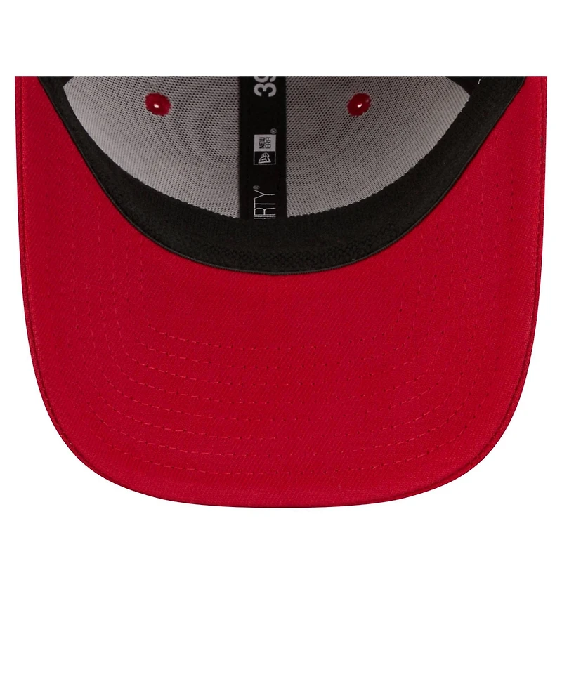 New Era Men's Red Atlanta Falcons Core Team 39THIRTY Flex Hat