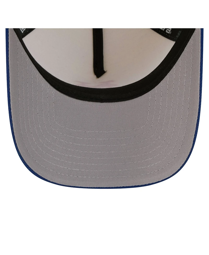 New Era Men's Cream York Mets Chrome A-Frame 59FORTY Fitted Hat
