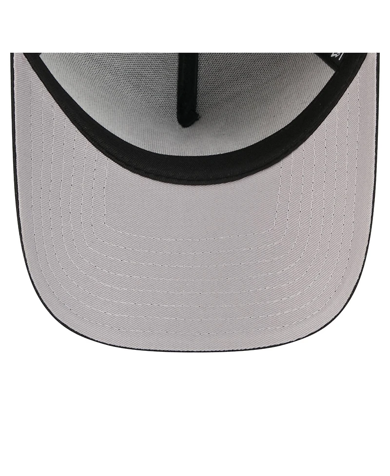 New Era Men's Black York Mets A-Frame 59FORTY Fitted Hat