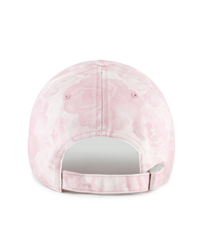 47 Brand Women's Pink Pittsburgh Steelers Gardenia Clean Up Adjustable Hat