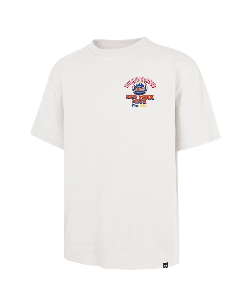 47 Brand Men's Cream New York Mets Glizzy T-Shirt
