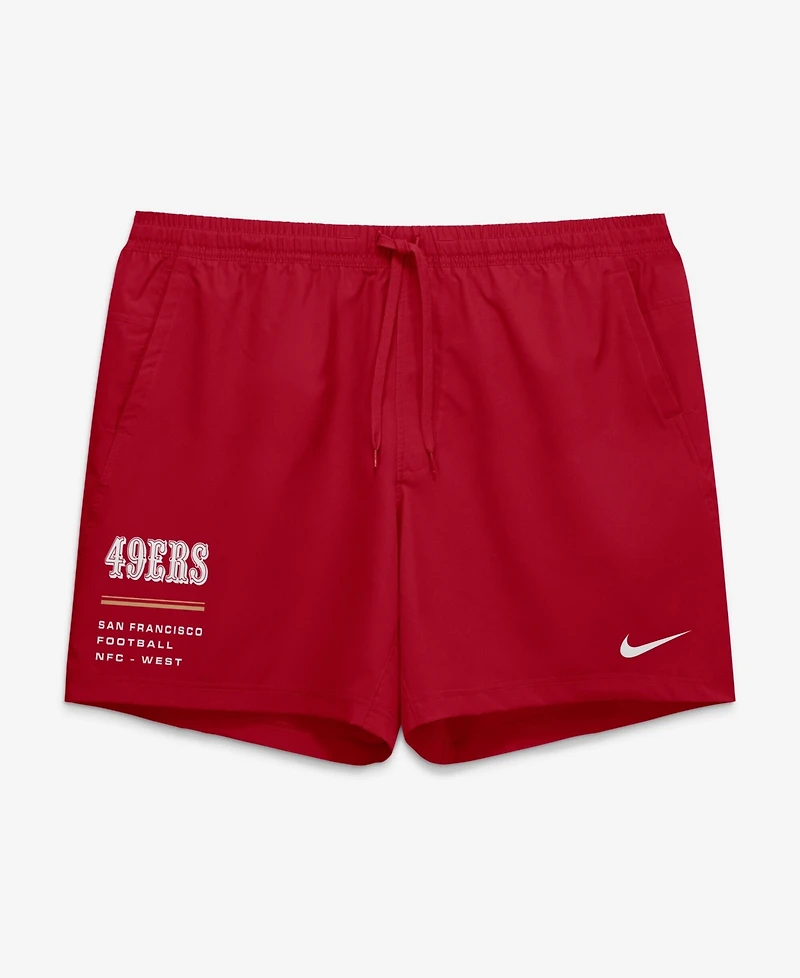 Nike Men's Scarlet San Francisco 49ers Form Dri-fit Shorts