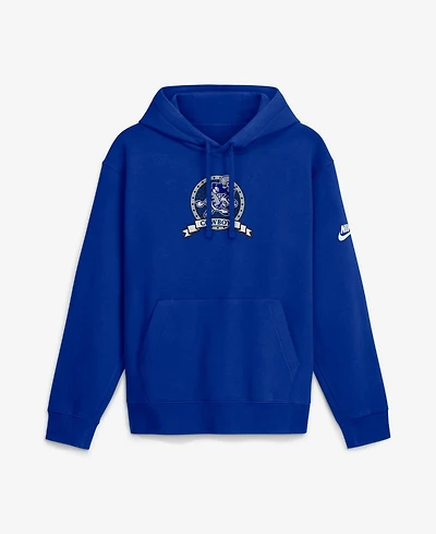 Nike Men's Royal Dallas Cowboys Short Pass Rewind Club Fleece Hoodie