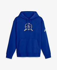 Nike Men's Royal Dallas Cowboys Short Pass Rewind Club Fleece Hoodie