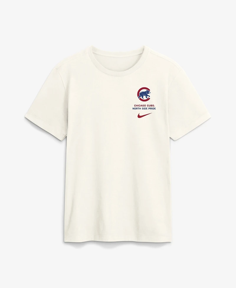 Nike Men's Cream Chicago Cubs Primetime Inning T-Shirt