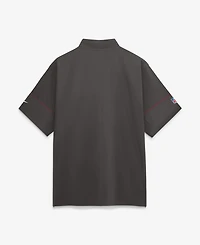 Nike Men's Pewter Tampa Bay Buccaneers Sideline Short Sleeve Quarter-Zip Coaches Jacket