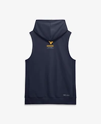 Nike Men's Navy West Virginia Mountaineers 2026 Sideline Sleeveless Dri-fit Hoodie