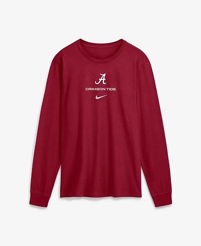 Nike Men's Crimson Alabama Tide 2026 Sideline Dri-fit Long Sleeve T-Shirt
