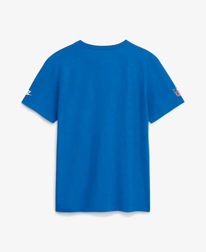 Nike Men's Blue Detroit Lions Sideline Alternate Final Sprint Dri-fit T-Shirt