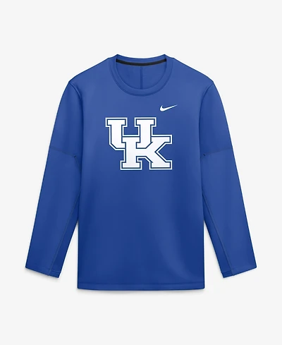 Nike Men's Royal Kentucky Wildcats 2026 Sideline Coaches Therma-fit Long Sleeve Top