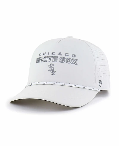 47 Brand Men's White Chicago White Sox Forward Vault Hitch Adjustable Hat