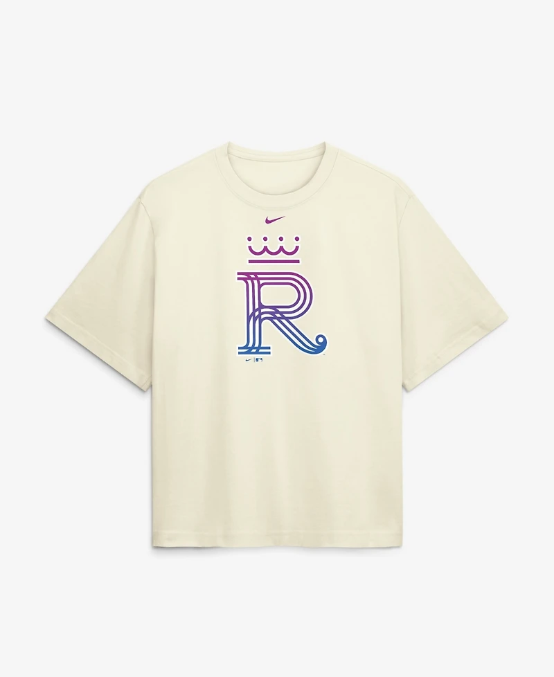 Nike Women's Kansas City Royals Premium Essentials Relaxed-Boxy T-Shirt